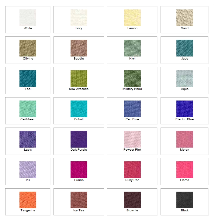 Solid Color Swatches
